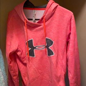 Peach Under Armor Hoodie